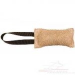 Jute Bite Tug for Puppy | Pocket Dog Toy With Handle