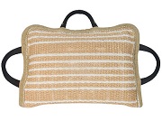 New dog bite pad made of jute with 3 handles, UK