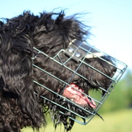 New Wire Basket Cage Dog Muzzle for Black Russian Terrier