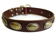 Retro Rulz Gorgeous Vintage Dog Leather Collar C103 Retro Rulz Gorgeous Vintage Dog Leather Collar C103