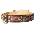 Leather dog collar