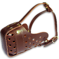 Perfect Leather Dog Muzzle "Dondi plus" for large breeds Perfect Leather Dog Muzzle "Dondi plus" for large breeds