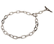 Fur saver dog collar with toggle, Herm Sprenger