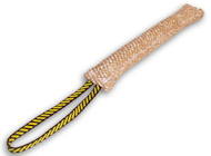 Pocket dog toy made of jute, UK