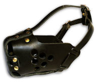 Agitation Leather Dog Muzzle UK, Top Quality! Agitation Leather Dog Muzzle UK, Top Quality!