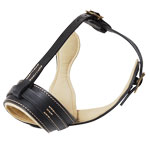 leather padded dog muzzle