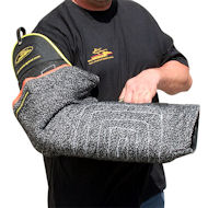 Puppy sleeve made of french linen with shoulder protection