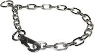 Fur saver short link dog collar with snap hook, width 3.00 mm Fur saver short link dog collar with snap hook, width 3.00 mm
