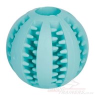 Mint Flavoured Dog Chew Ball for Dental Care and Fresh Breath