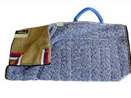 Dog bite sleeve cover french linen with handle, UK