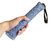 French Linen dog bite tug 2 inch on 12 inch with handle, UK French Linen dog bite tug 2 inch on 12 inch with handle, UK