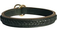 2 Ply Training Choke Dog Collar, Leather 2 Ply Training Choke Dog Collar, Leather