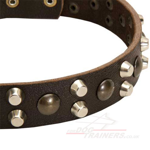 German Shepherd Leather Collars
