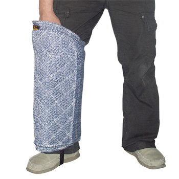 Protection bite leg sleeve made of french linen, Top Quality UK