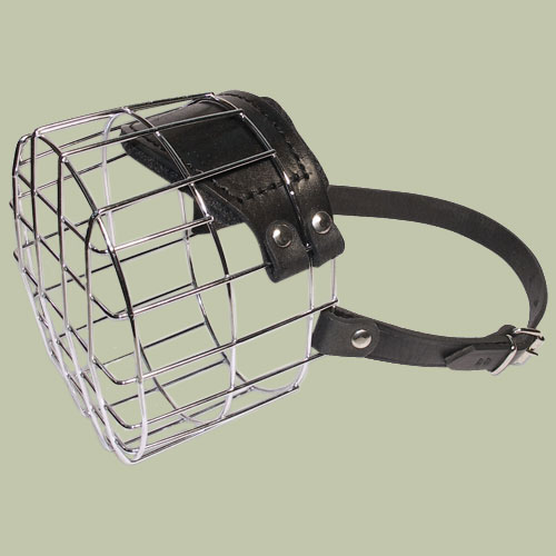Basket Muzzle for Dogs of Large Breeds | Briard Muzzle Size