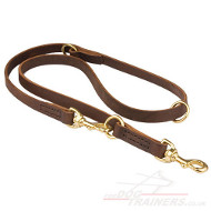 Get the Best Leather Dog Lead | 3 Way Leather Dog Leash