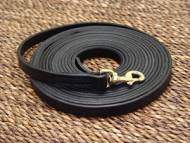 Training leather dog lead L5