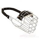 Wire basket dog muzzle