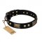 Handsome Dog Collar "Biker Style" by FDT Artisan