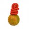 Indestructible Solid Rubber Dog Ball Toy for Large Dog 2.8 in