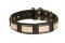 Dog Collars Leather with Plates | Swiss Mountain Dog Collars New