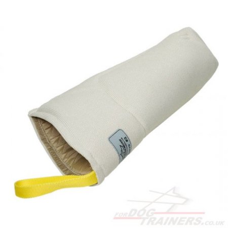 French Linen Dog Training Bite Sleeve For Puppy Training
