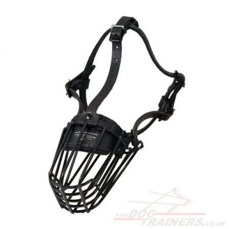 High-Quality Metal Wire Dog Muzzle "For Everyone" For Daily Walks