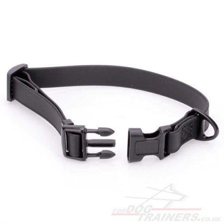 Extra Strong Dog Collar for Puppies and Young Active Dogs 0.8"
