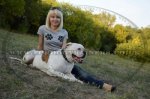 "Vivid Flash Of Lightning" High-Quality Leather Dog Collar For American Bully_2