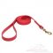 Red Dog Lead with Handle New Extra Strong Biothane