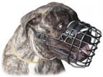 Bullmastiff Muzzle, Rubber-Coated Wire | Muzzle for Bullmastiff