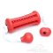 Red Dental Care Dog Toy Bone with Handles Mint Flavoured