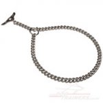 Herm Sprenger Chain Dog Collar with Toggle 3 mm Wire