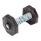 Dog Obedience Dumbbells with Synthetic Cover "Fetch" 650 g