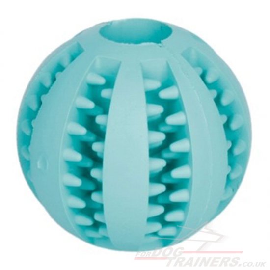 Mint Flavoured Dog Chew Ball for Dental Care and Fresh Breath