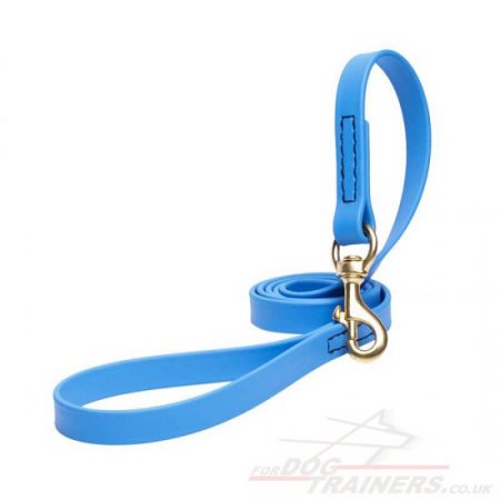 NEW! Bright and Strong Blue Dog Leash Biothane