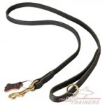 Leather Dog Lead the Best Choice for Daily Dog Walking 0.5 in / 13 mm Wide