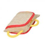 NEW! Dog Bite Pad for Dog Training with 3 Handles, Jute