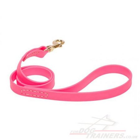 New Super Durable Biothane Dog Leash in Pink