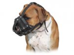 Leather Dog Muzzle for Boxer Light for Daily Use