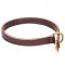 Great Leather Choke Collar for Dogs "Obedient Canines" 1 inch