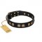 Vintage Gladiator Dog Collar for Big Dogs by FDT Artisan