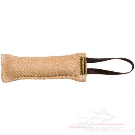 Strong Jute Bite Tug for Dog Training with 1 Handle