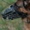 Fully Padded Wire Basket Dog Muzzle for German Shepherd