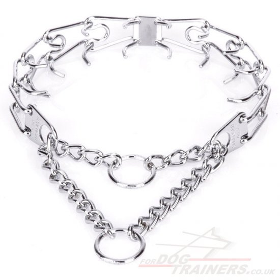 Herm Sprenger Prong Collar 3.0mm Chrome Plated Steel Wire