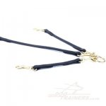 Advanced! Triple Dog Lead "Inseparable Friends" For Comfortable Walk_2