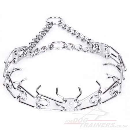 Herm Sprenger Prong Collar 3.0mm Chrome Plated Steel Wire