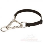 Top Quality Martingale Collar for Dogs with Part Chain