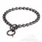 Herm Sprenger Black Chain Dog Collar for Big Dogs 4 mm Wire