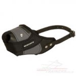 Light Black Plastic Dog Muzzle for Strong Protection Size 3